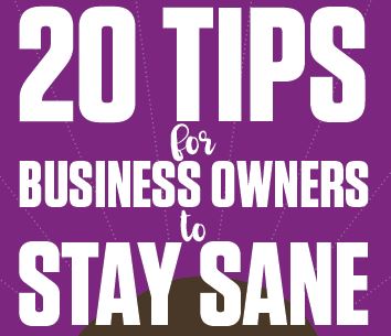 20 Tips to stay sane